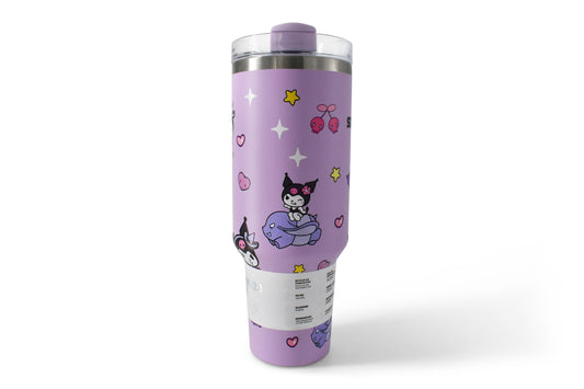Stanley x Sanrio Kuromi 40 oz Quencher H2.0 Tumbler – Limited Edition Purple/Lavender