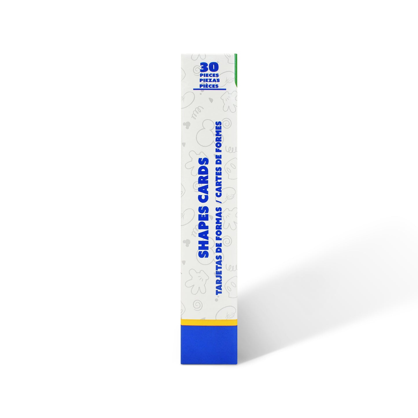 Disney Junior Mickey Wooden Shapes Flash Cards (30 Pieces)