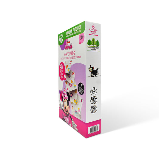 Disney Junior Minnie Wooden Shape Flash Cards (30 Pieces)