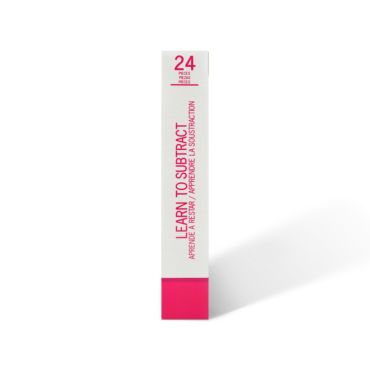 Disney Junior Minnie Educational Puzzle & Flash Subtraction Cards – Learn to Subtract (24 Pieces)