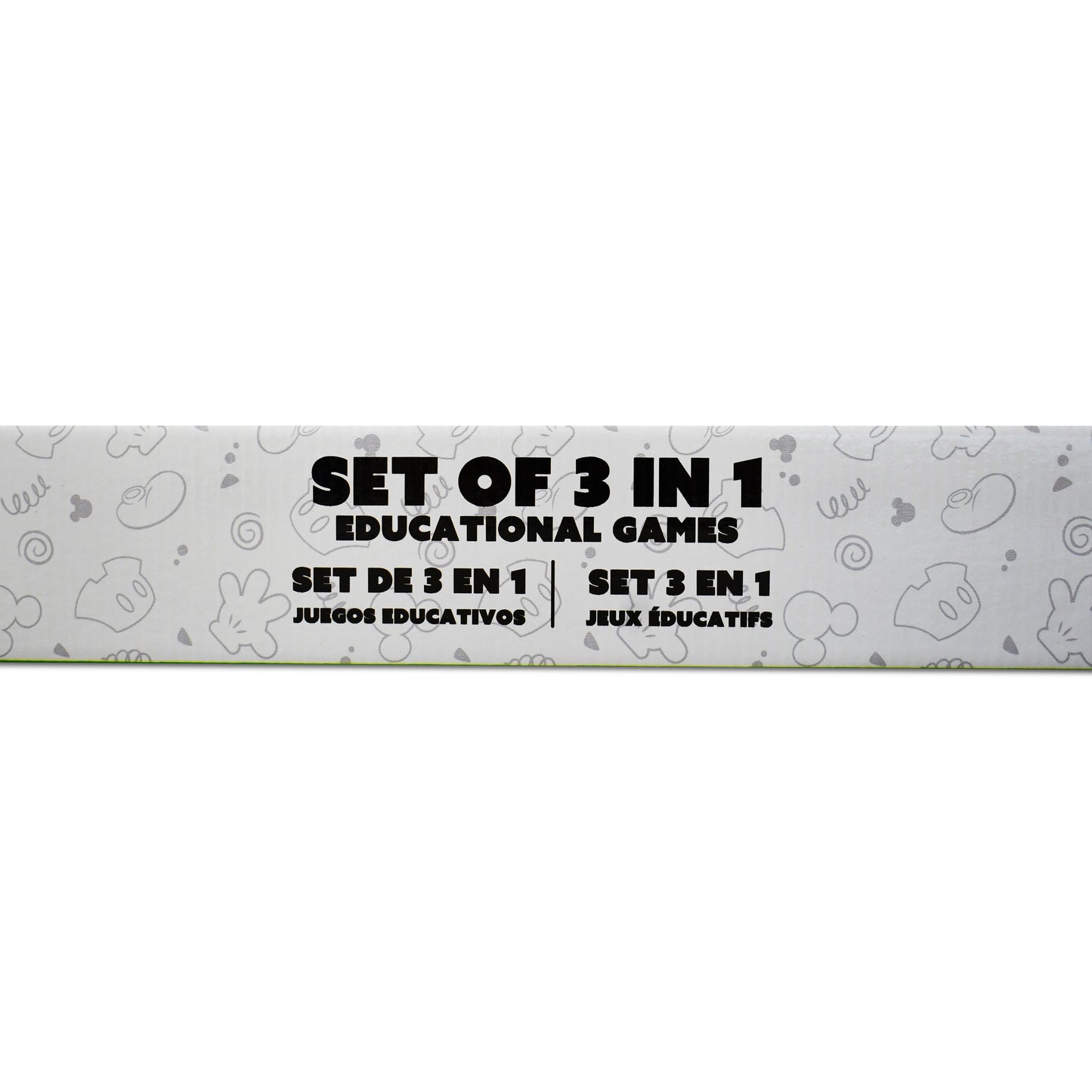 Disney Junior Mickey Wooden Educational Puzzle & Flash Card Game Set (65 Pieces)