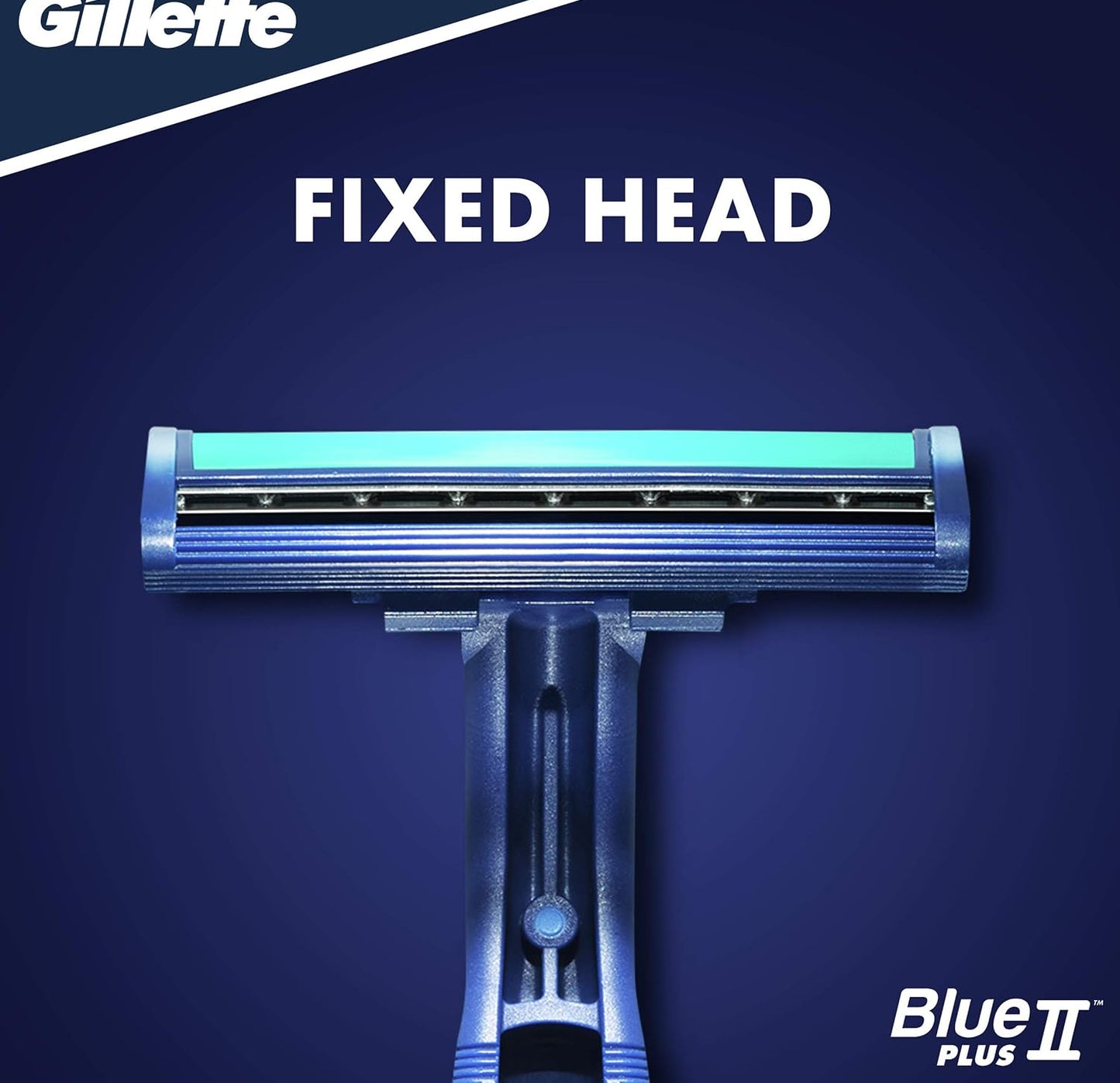 Gillette Blue II Plus Disposable Razors 5 Count