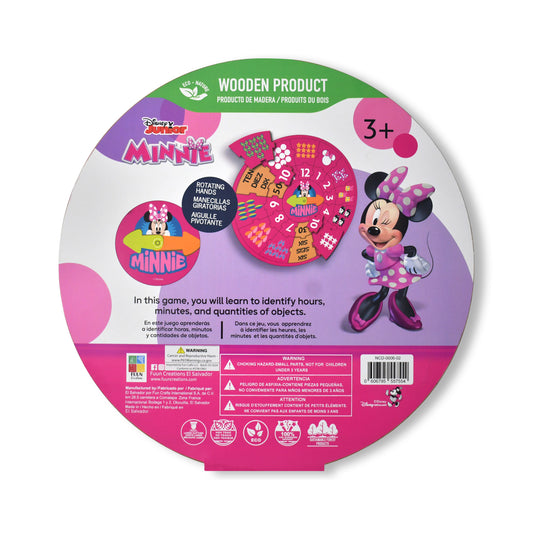 Disney Junior Minnie Mouse Didactic Puzzle Clock