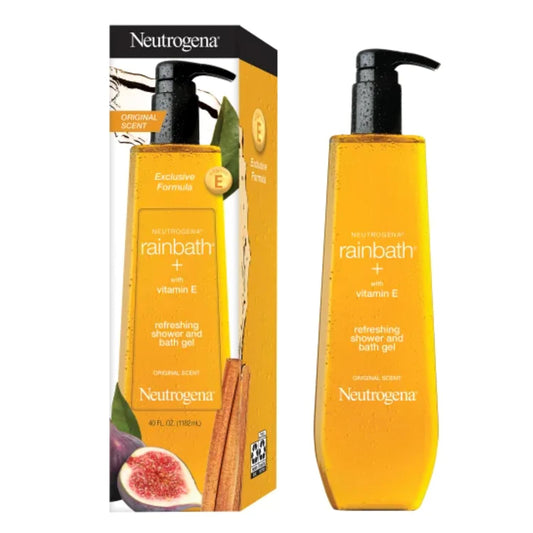 Neutrogena Rainbath Shower & Bath Gel with Vitamin E – Original Scent (40 oz)