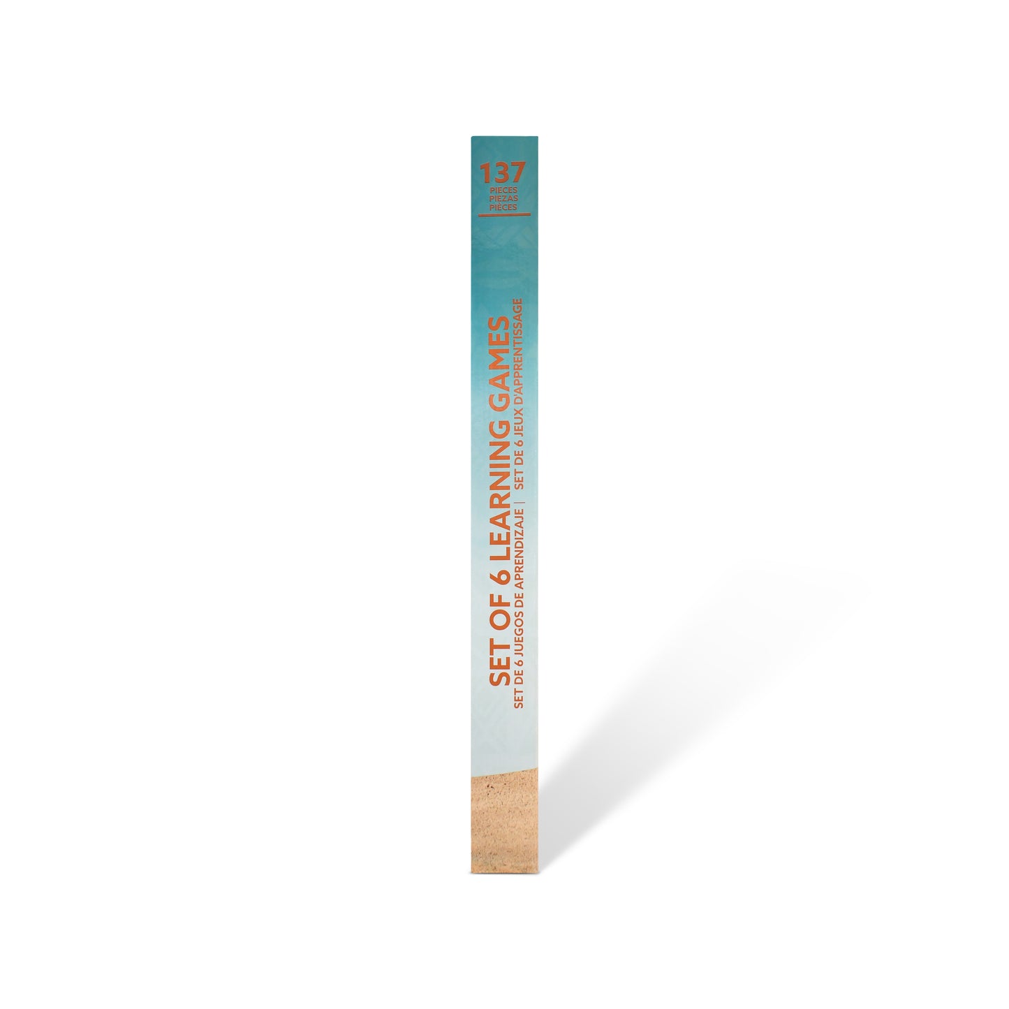 Disney Moana 2 6-in-1 Wooden Educational Learning Games Set – 137-Piece