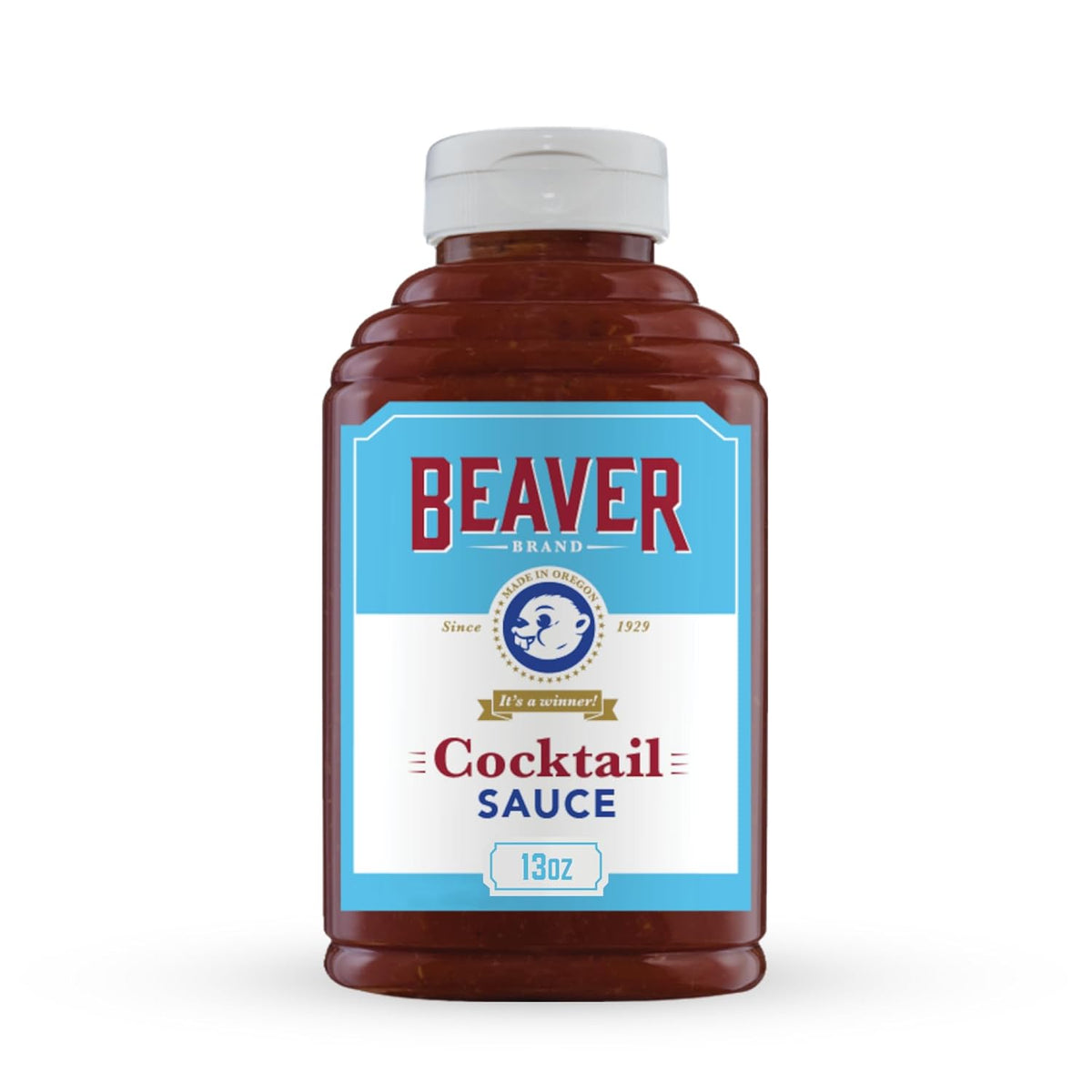 Beaver Cocktail Sauce with Horseradish for Shrimp & Seafood, 13-Ounce