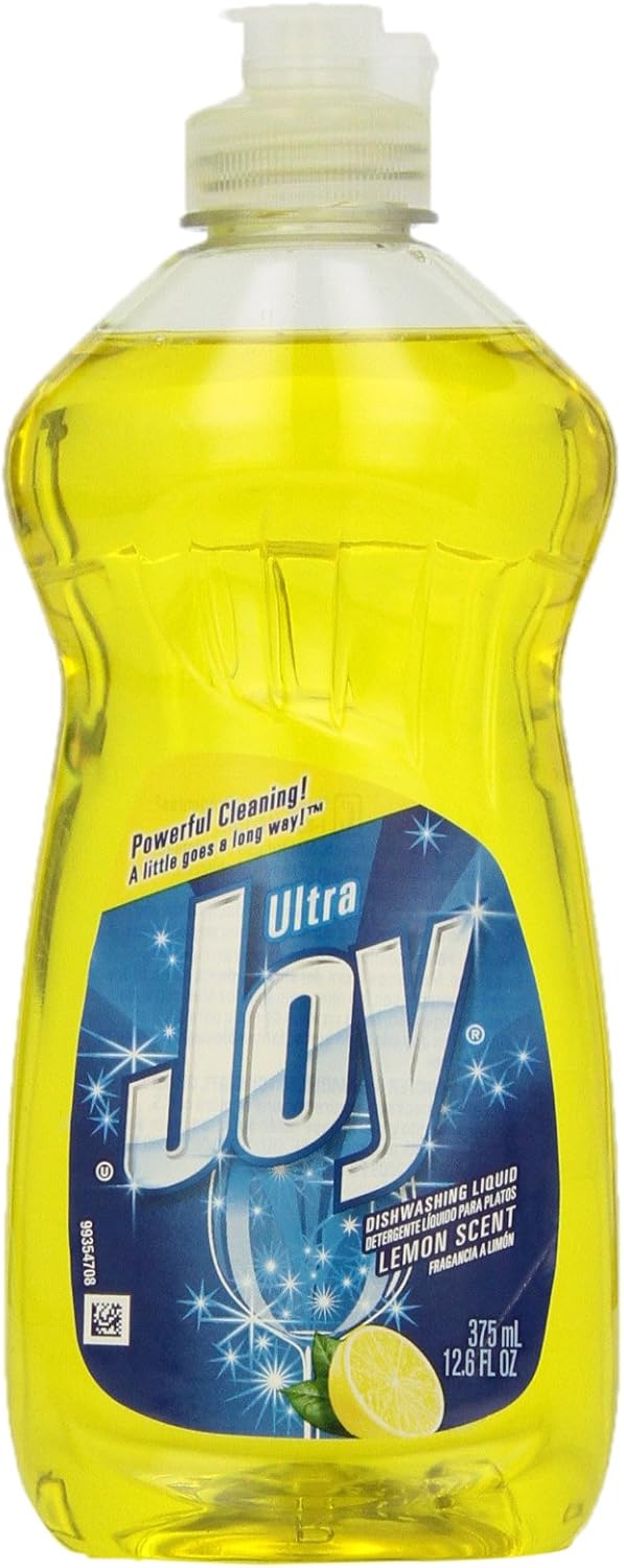 Joy Ultra Dishwashing Liquid Dish Soap, Lemon, 12.6 fl. oz.