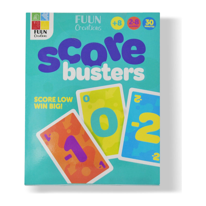 Score Busters Card Game – Fast-Paced Low-Score Party Game