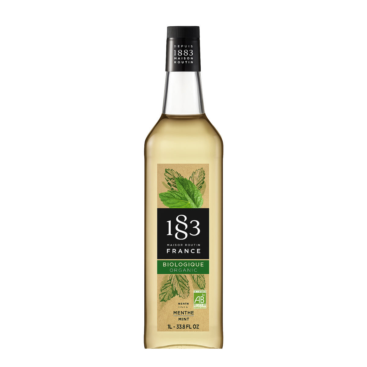 1883 Organic Mint Syrup – 1L Bottle