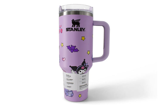 Stanley x Sanrio Kuromi 40 oz Quencher H2.0 Tumbler – Limited Edition Purple/Lavender