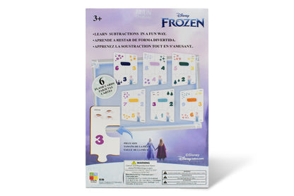 Disney Frozen Educational Puzzle & Flash Subtraction Cards – Learn to Subtract (24 Pieces)