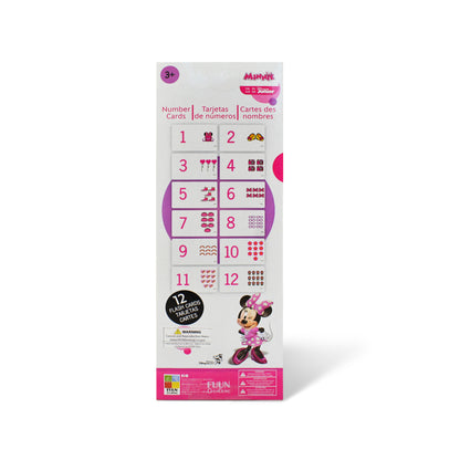 Disney Junior Minnie Educational Puzzle & Flash Number Cards – 24 Pieces