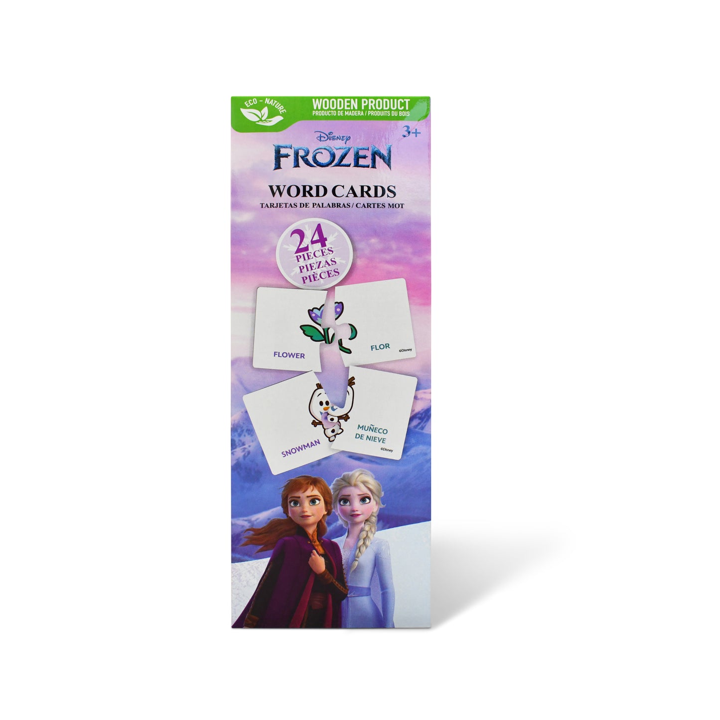 Disney Frozen Educational Flash Word Cards – 24 Pieces