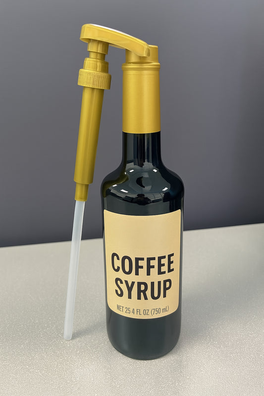 Classic Coffee Syrup with Pump — 750 mL