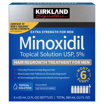 Kirkland 5% Topical Minoxidil Extra Strength Liquid