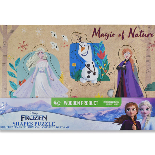Disney Junior Frozen Wooden Shapes Puzzle
