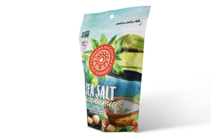Hawaiian Sea Salt Macadamia Nuts - Resealable Pouch