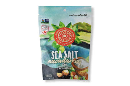 Hawaiian Sea Salt Macadamia Nuts - Resealable Pouch