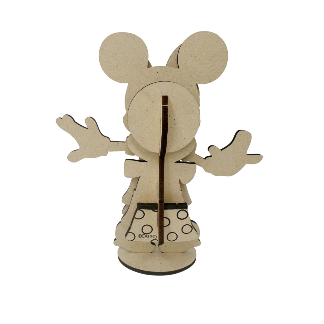 Disney Junior Minnie Mouse 3D Wooden Puzzle – 11-Piece Eco Toy