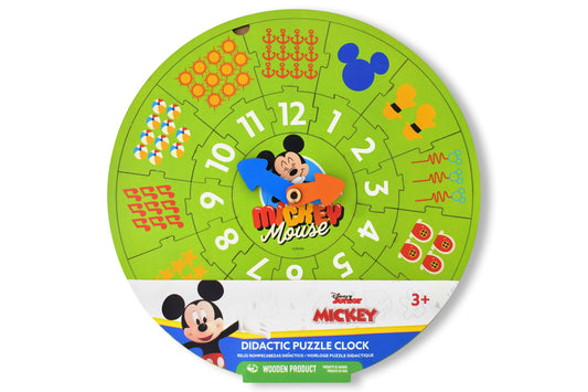 Disney Junior Mickey Mouse Didactic Puzzle Clock