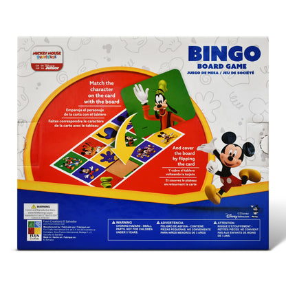 Disney Junior Mickey Wooden Bingo Board Game