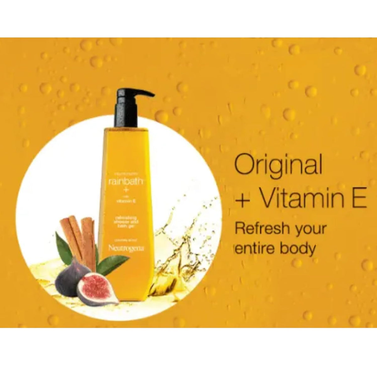 Neutrogena Rainbath Shower & Bath Gel with Vitamin E – Original Scent (40 oz)
