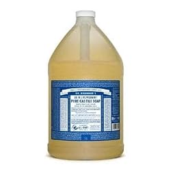 Dr. Bronner?ÇÖs Pure-Castile Liquid Soap Peppermint 4/128 oz