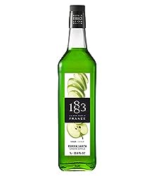 1883 Syrup PET - Green Apple - 1 Liter