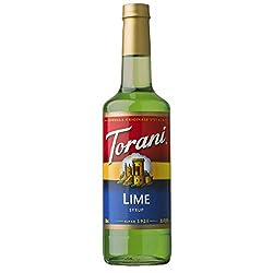 Torani Syrup Plastic - Lime 25.4 Oz