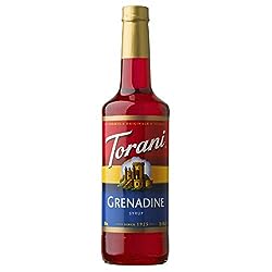 Torani Syrup Glass - Grenadine 25.4 Oz