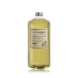 A La Maison Liquid Soap Refill Rosemary Mint 6/33.8 oz