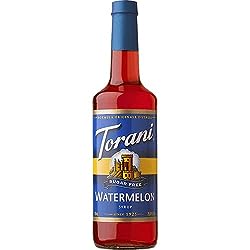 Torani Syrup Glass - Sugar Free - Watermelon 25.4 Oz