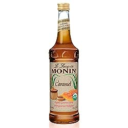 Monin Syrup Organic Caramel 6/750 ml