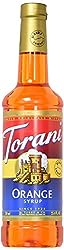 Torani Syrup Plastic - Orange Dairy Friendly