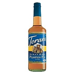 Torani Syrup Glass - Sugar Free - Pumpkin Pie 25.4 Oz
