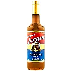 Torani Syrup Glass - Amaretto 25.4 oz