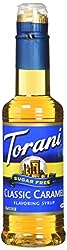 Torani Syrup Plastic - Sugar Free - Classic Caramel 12.7 oz