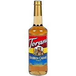 Torani Syrup Glass - Bourbon Caramel 25.4 Oz