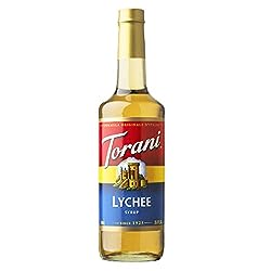 Torani Syrup Glass - Lychee 25.4 Oz