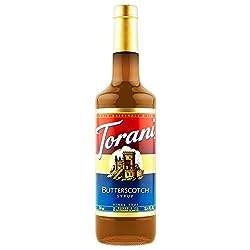 Torani Syrup Glass - Butterscotch 25.4 Oz