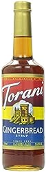 Torani Syrup Glass - Gingerbread 25.4 Oz