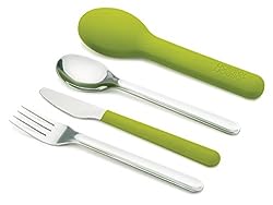 Joseph Jospeh Steel Spoon Fork Set With Silicon Cover 36 Count