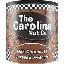 The Carolina Nut Co. Hand-Roasted Peanuts Chocolate Covered 10 oz Can