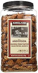 Kirkland Signature Peanut Butter Filled Pretzel Nuggets, 55 Oz