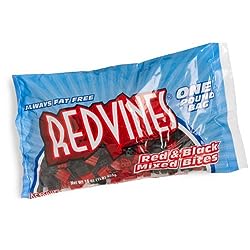 Red Vines Mixed Bites Red & Black 16 oz