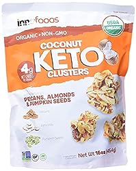 Innofoods Organic Coconut Keto Clusters, 16 Oz
