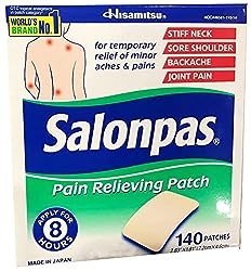 Salonpas Pain Relieving Patch 140 Ct