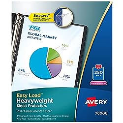 Avery Heavyweight Sheet Protector, 250-Count