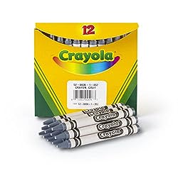 Crayola Bulk Crayons, Regular Size - Gray