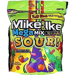 Mike And Ike Candies Mega Mix Sour 6/28.8 oz